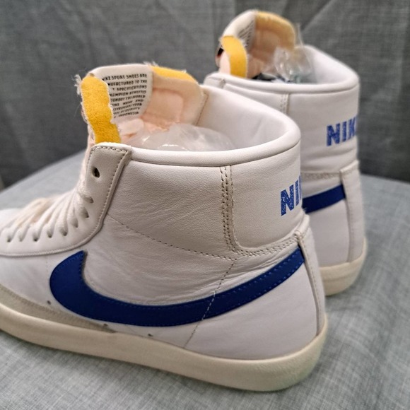 %Nike Blazer Mid \'77 Vintage White Racer Blue - Size 8 Men / A 33 main image 6